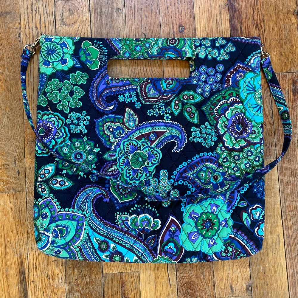 Vera Bradley Tote Bag with Detachable Crossbody Strap